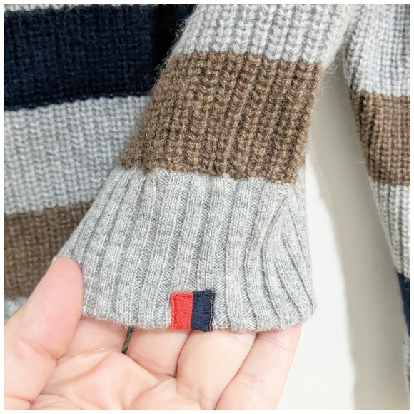 Kule Morgan Cashmere Blend 1/4 Zip Sweater - Picture 7 of 8